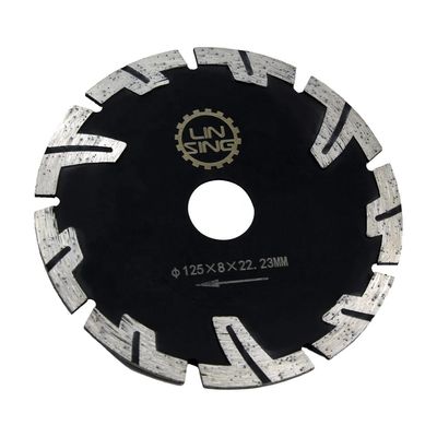 보호 된 치아 다이아몬드 디스크 125mm 블레이드 지름 대리석 대리석 벽돌 절단