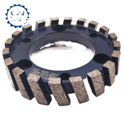 유연하고 내구성 다이아몬드 세그먼트 된 CNC 터보 스터빙 휠 86mm 휠