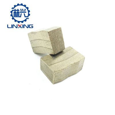 LINXING 그라나이트 절단용 다이아몬드 세그먼트 900mm-4200mm 및 테이퍼 세그먼트 모양