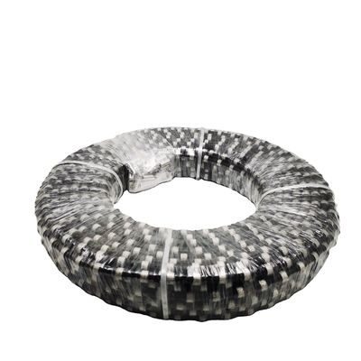 11.5mm 고무 스프링 다이아몬드 와이어 톱 채굴 광산 대리석 절단 다이아몬드 구슬 로프