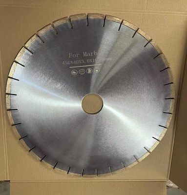 파키스탄 돌 대리석 다이아몬드 절단 디스크 450mm U 슬롯 절단기 40*5.0*10mm 날카성