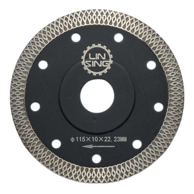 115mm Mesh 얇은 터보 디스크 포르셀라인 세라믹 다이아몬드 도구 절단 디스크 절단 블레이드 20