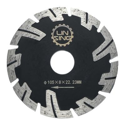 얇은 세그먼트 터보 디스크 230mm T 타입 다이아몬드 톱 블레이드