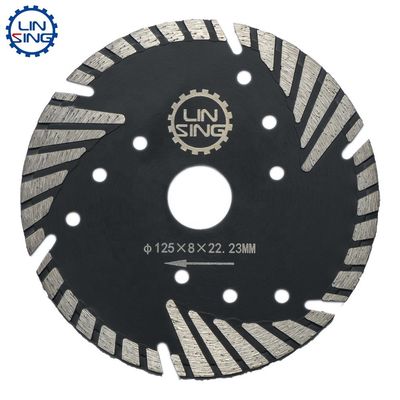 얇은 세그먼트 터보 디스크 230mm T 타입 다이아몬드 톱 블레이드