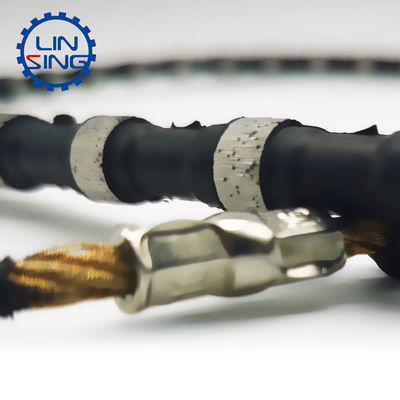 D8.5-11.5mm 다이아몬드 와이어 톱 로프 콘크리트, 그라나이트, 대리석, 모래석, 돌 구슬/M 40