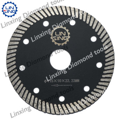 20mm/22.23mm Arbor Turbo Mesh 다이아몬드 톱 블레이드 세라믹 타일 대리석 절단