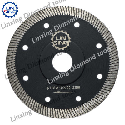 20mm/22.23mm Arbor Turbo Mesh 다이아몬드 톱 블레이드 세라믹 타일 대리석 절단