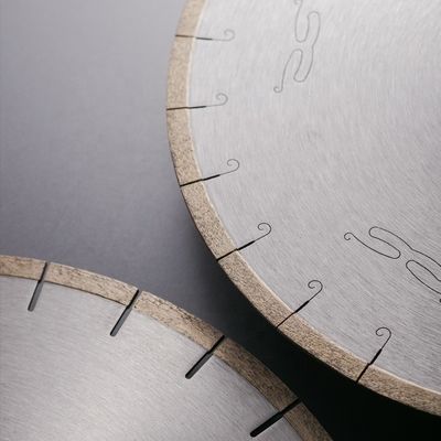 350mm 400mm 다이아몬드 절단 디스크 대리석 직선 매끄러운 가장자리 고속 원형 톱