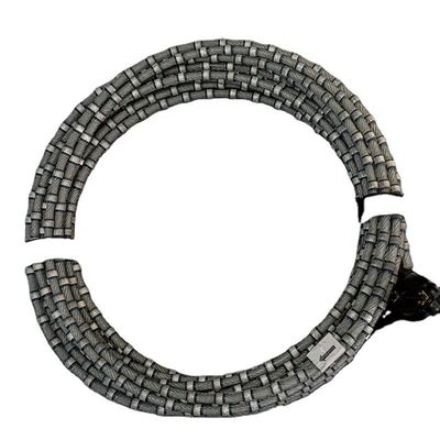 8고 정밀 대리석 블록 절단을위한.8mm sintered Bead 플라스틱 다이아몬드 와이어 자