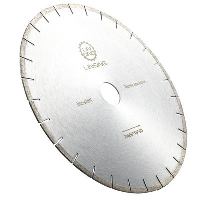 10mm Arbor Dia 14 "350mm 조용 다이아몬드 원형 톱 블레이드 대리석 대리석 돌 슬랩 엣지 절단 및 굴곡