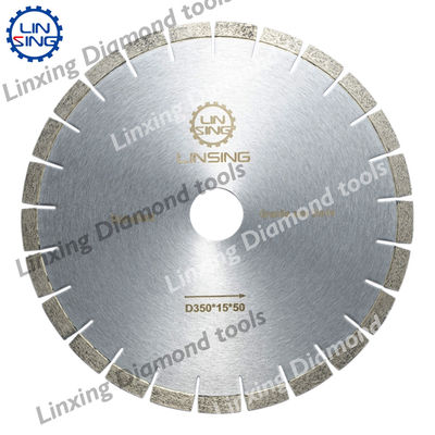D340/400/450mm 다이아몬드 톱 블레이드 날카로운 초석 절단 24 인치 당 치아 디자인
