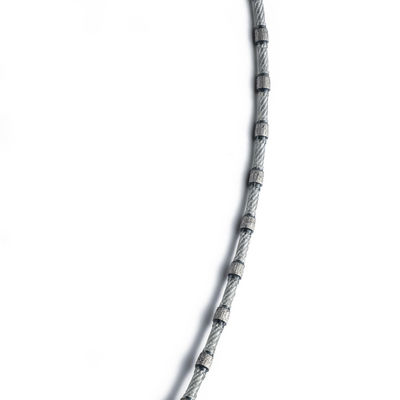 11.0mm 다이아몬드 로프 시너지 다이아몬드 사각형 돌 블록 정비 돌 절단 도구