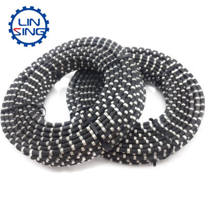 20-40 m2/m 수명 기간 광산 광산용 대나무 다이아몬드 와이어 톱 로프 11.5mm 지름
