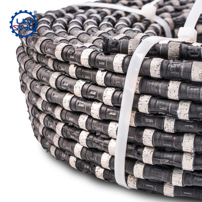 11.5mm sintered bead 로프 다이아몬드 와이어 자이 빗/건조 강화 콘크리트 절단