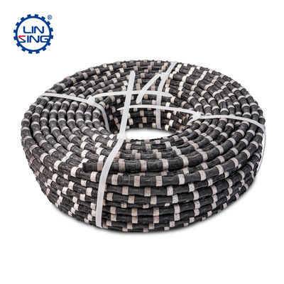 11.5mm sintered bead 로프 다이아몬드 와이어 자이 빗/건조 강화 콘크리트 절단