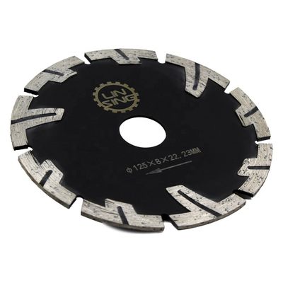 보호 된 치아 다이아몬드 디스크 125mm 블레이드 지름 대리석 대리석 벽돌 절단