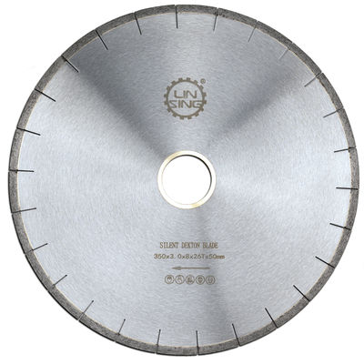 금속 가루 다이아몬드 톱 블레이드 D350mm 데크톤 절단 고급 스타일 습한 절단 디스크