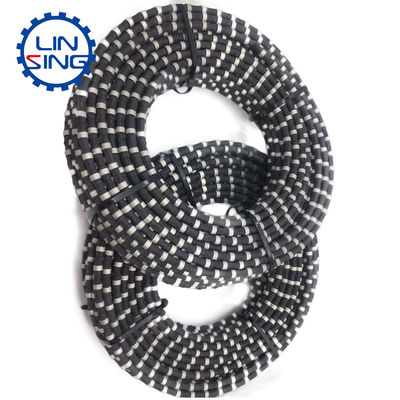 11.5mm D12MM 다이아몬드 와이어 톱 로프 콘크리트 채굴 고리 및 대리석의 절단