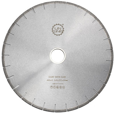 금속 가루 다이아몬드 톱 블레이드 D350mm 데크톤 절단 고급 스타일 습한 절단 디스크