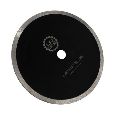 20mm Blade Length D230mm 젖은 연속 림 다이아몬드 톱 블레이드 세라믹 타일 절단