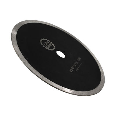 20mm Blade Length D230mm 젖은 연속 림 다이아몬드 톱 블레이드 세라믹 타일 절단