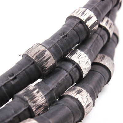 11.5mm/12mm 지름 다이아몬드 와이어 톱 로프 쿼츠 장점 환경 보호