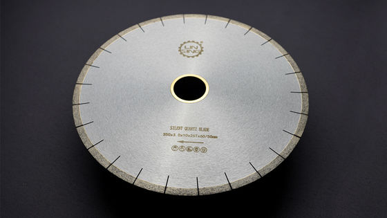 다이아몬드 톱 블레이드 쿼시트 절단 및 엣지 기계 350mm 세그먼트 용접 블레이드