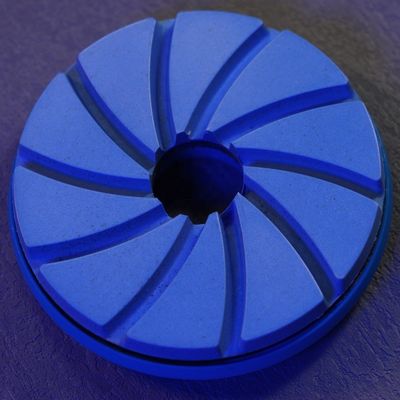 대리석 썰매 디스크를 위한 맞춤형 125mm Snail Lock 樹脂 닦기 패드