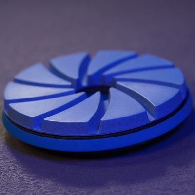 대리석 썰매 디스크를 위한 맞춤형 125mm Snail Lock 樹脂 닦기 패드
