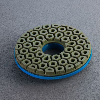 대리석 썰매 디스크를 위한 맞춤형 125mm Snail Lock 樹脂 닦기 패드