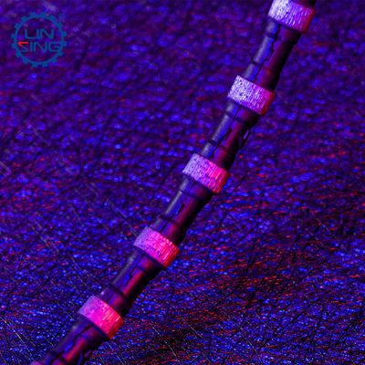 D11.5mm D12mm 다이아몬드 와이어 톱 로프 대리석 대리석 및 환경 보호