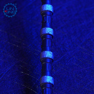 D11.5mm D12mm 다이아몬드 와이어 톱 로프 대리석 대리석 및 환경 보호