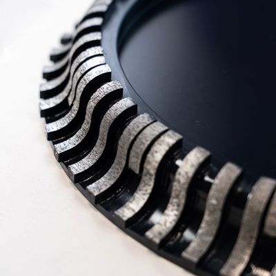 350mm F20 H50mm 그라닌트 엣지 프로파일링 및 재구조를 위한 다이아몬드 밀링 휠