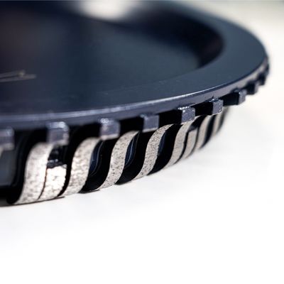 350mm F20 H50mm 그라닌트 엣지 프로파일링 및 재구조를 위한 다이아몬드 밀링 휠