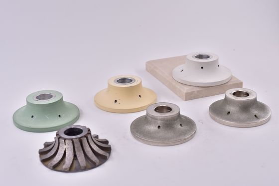 20-40mm 두께 시너지 다이아몬드 돌 라우터 비트 그라나이트 대리석 굴착 패드의 깎는 가장자리를 위해