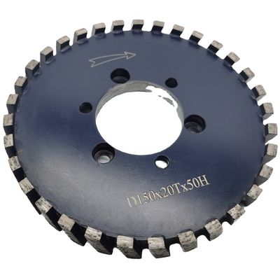 정확한 대리석 대리석 쿼츠 프로파일 필요를 위해 사용자 정의 150mm CNC 스터빙 휠