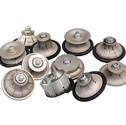 금속 결합 다이아몬드 핸드 라우터 비트 그라나이트와 대리석 모양을 만들기 위해 20-40mm 돌 두께
