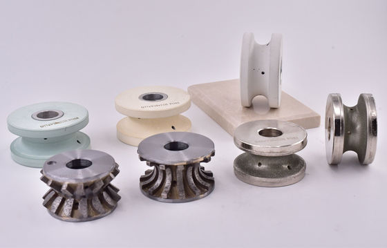 50-100mm 스레드 크기 10-50 CNC 다이아몬드 프로파일링 휠