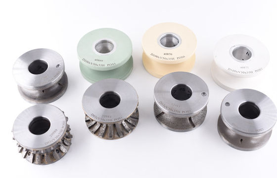50-100mm 스레드 크기 10-50 CNC 다이아몬드 프로파일링 휠
