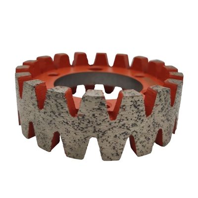 돌 깎기 위한 86mm CNC 다이아몬드 스터빙 휠 D86 * 40T 대리석 대리석 슬랩 타일