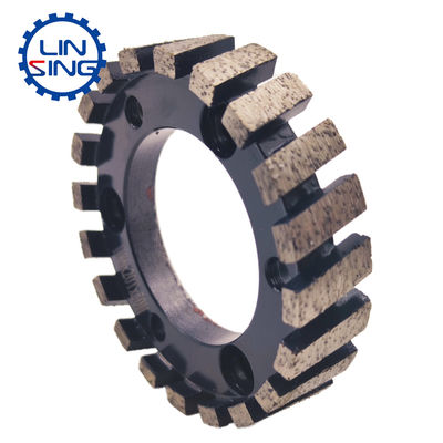 D50/86/100mm 돌 표면 밀링 및 밀링 세그먼트 철 코어 CNC 스터빙 휠