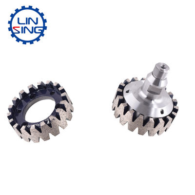50mm 블루 그라닛 다이아몬드 도구 CNC 톱닝 휠 닦기 및 갈라진 대리석