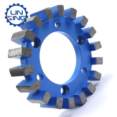 50mm 블루 그라닛 다이아몬드 도구 CNC 톱닝 휠 닦기 및 갈라진 대리석