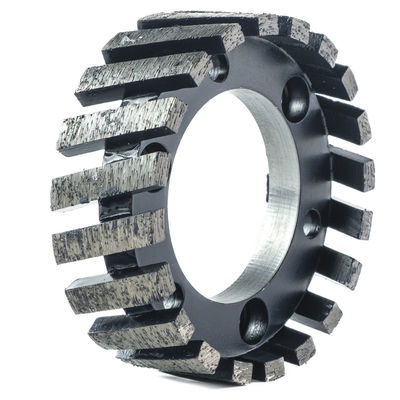 유연하고 부드러운 닦는 돌 쇄 CNC 스터빙 휠 D37 * 90L * 1/2 "G  Shank