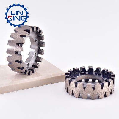 유연하고 부드러운 닦는 돌 쇄 CNC 스터빙 휠 D37 * 90L * 1/2 "G  Shank