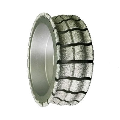 64-134mm 긴 수명 돌 블록 프로파일링 도구 CNC 진공 도장 다이아몬드 밀링 휠 프로파일링