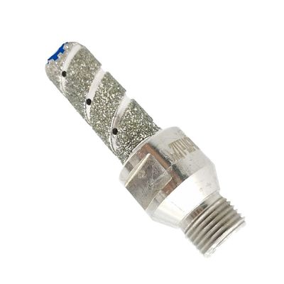 20mm 지름 다이아몬드 뚫기용으로 전기화 된 대리석 손가락 비트 D20*40T*1/2G'