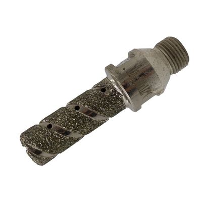 20mm 지름 다이아몬드 뚫기용으로 전기화 된 대리석 손가락 비트 D20*40T*1/2G'
