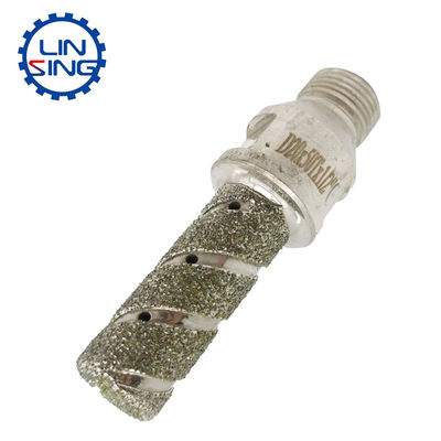 D60mm 진공 융합 다이아몬드 손가락 프릴링 비벨링 타일 뚫기 비트