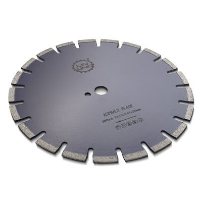 10mm 블레이드 너비 D350mm 다이아몬드 원형 톱 블레이드 부드럽고 정확한 아스팔트 절단